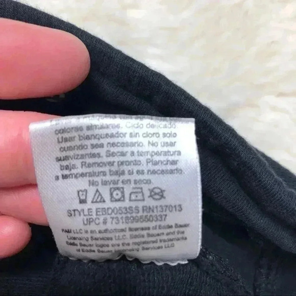 Eddie Bauer  Black Capri Crop Pants Size Small - Picture 8 of 16